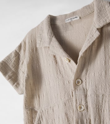 婴幼儿 — Fonteta棉质平纹细布连身衣 | 1 + in the Family