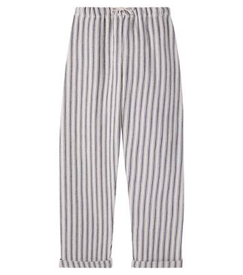 Enzo striped cotton pants | Cozmo