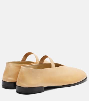 Glove leather ballet flats | Lemaire