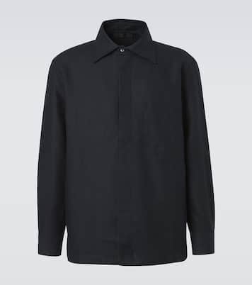 Linen overshirt | Saman Amel