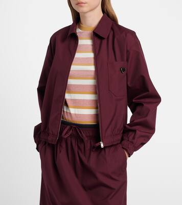 Logo blouson jacket | Prada