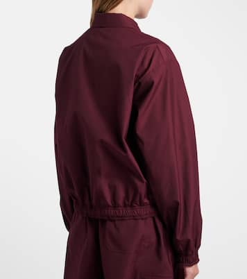 Logo blouson jacket | Prada