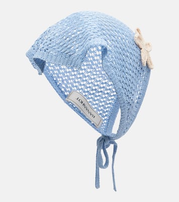 Foulard en crochet à appliqué | Bananhot