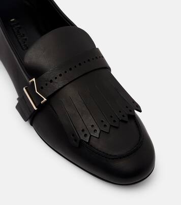 Leather lofaers | Max Mara