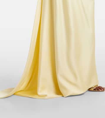Nova Cocotte draped satin bustier gown | Vivienne Westwood