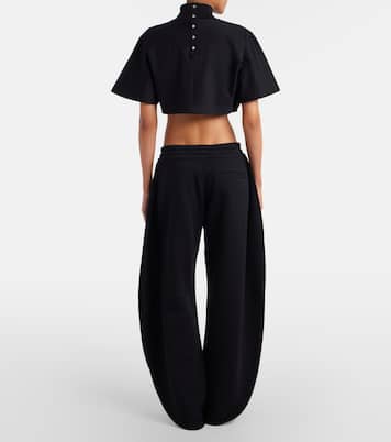 Cotton fleece sweatpants | Alaïa