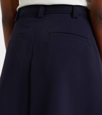 Belted pleated miniskirt | Tory Burch