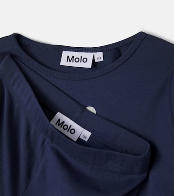 Lue printed cotton-blend pajamas | Molo