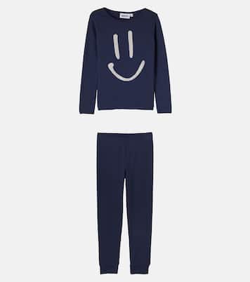 Lue printed cotton-blend pajamas | Molo