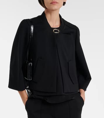 Emotional Essence jersey cropped jacket | Dorothee Schumacher