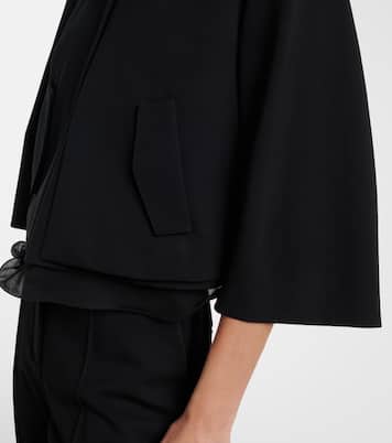 Emotional Essence jersey cropped jacket | Dorothee Schumacher