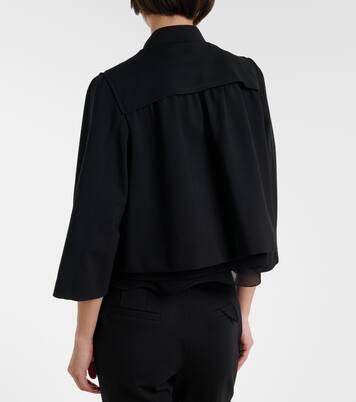 Emotional Essence jersey cropped jacket | Dorothee Schumacher