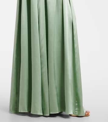 Avalina one-shoulder ruffled silk maxi dress | Ulla Johnson