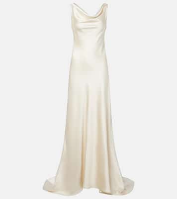 Bridal Robe aus Satin | Róhe
