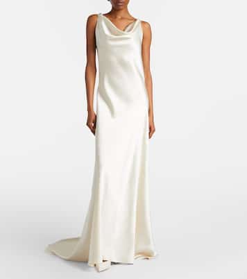 Bridal Robe aus Satin | Róhe