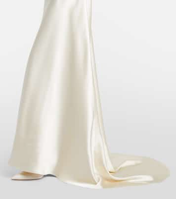 Bridal Robe aus Satin | Róhe