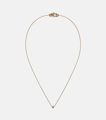 Halskette Diamant Simple aus 18kt Gelbgold (750/1000) mit Diamant | Sophie Bille Brahe