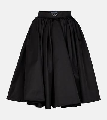 Falda midi de Re-Nylon | Prada