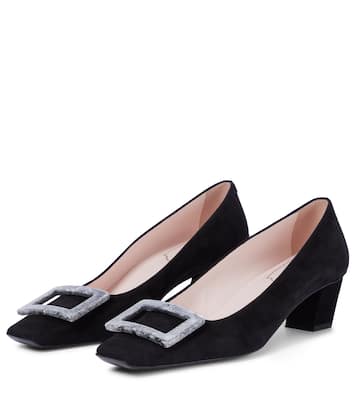 Belle Vivier 45 suede pumps | Roger Vivier