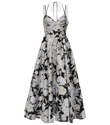 Midikleid Rea aus Jacquard | Erdem