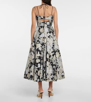 Midikleid Rea aus Jacquard | Erdem