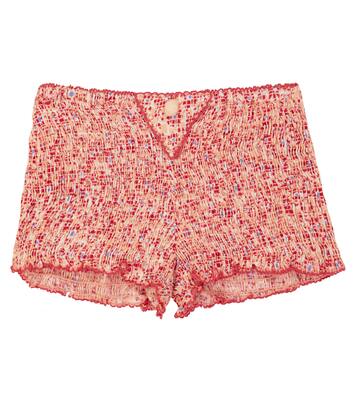 Floral shorts | Poupette St Barth Kids