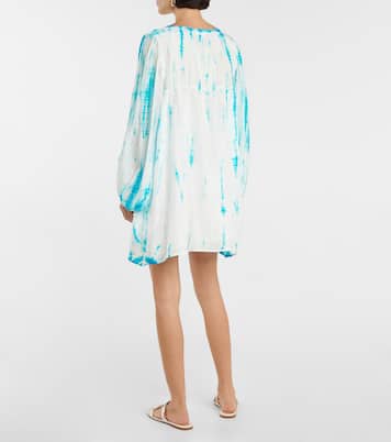 Robe tie & dye en soie | Anna Kosturova