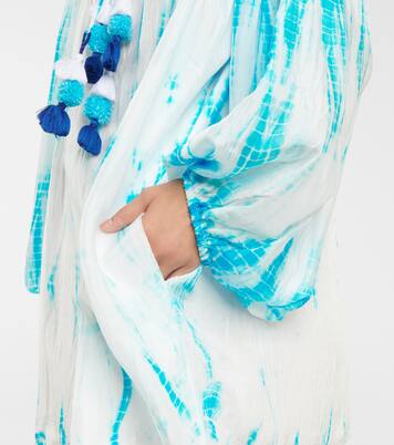 Robe tie & dye en soie | Anna Kosturova
