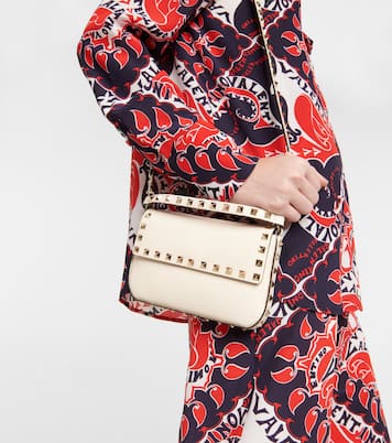 Schultertasche Rockstud Small aus Leder | Valentino Garavani