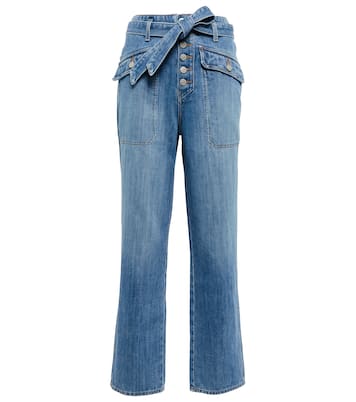 High-Rise Cropped Jeans Rinley | Veronica Beard