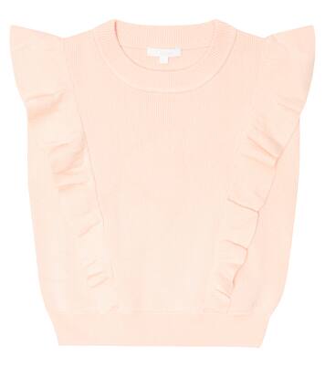 Cable-knit cotton and wool sweater | Chloé Kids