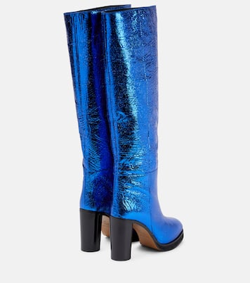Stivali Lylene in pelle metallizzata | Isabel Marant