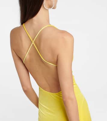 Robe aus Samt | Norma Kamali