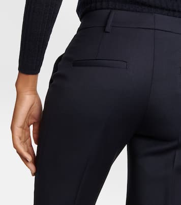 High-rise wool pants | Gabriela Hearst