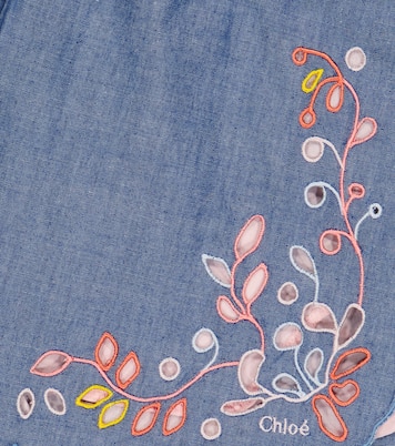 Broderie anglaise shorts | Chloé Kids