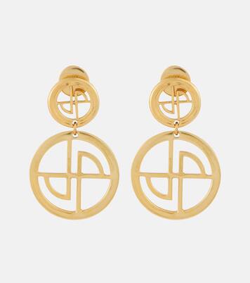 Pendientes largos con logo | Patou