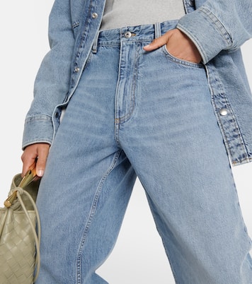 Jean droit à taille mi-haute | Bottega Veneta