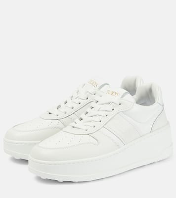 Plateau-Sneakers aus Leder | Tod's