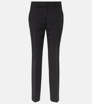 Francisco high-rise straight wool pants | Gabriela Hearst
