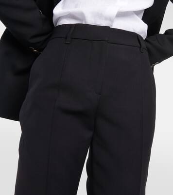 Francisco high-rise straight wool pants | Gabriela Hearst