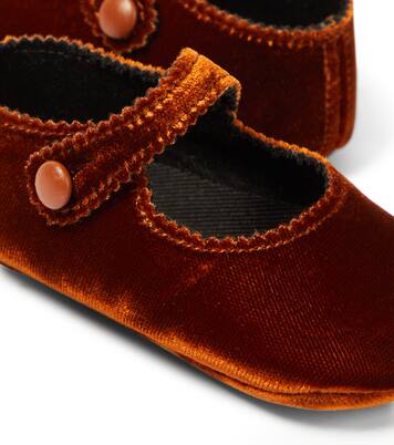 Baby velvet ballet flats | PèPè