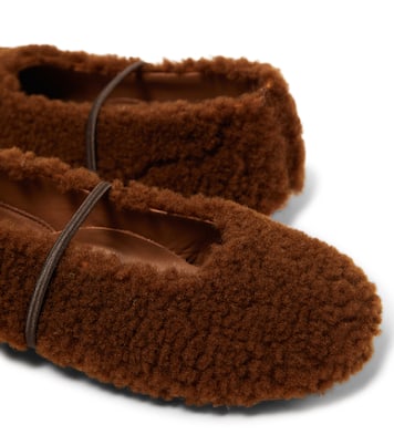 Shearling ballet flats | PèPè