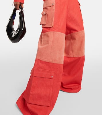 Weite High-Rise-Hose aus Baumwolle | Didu