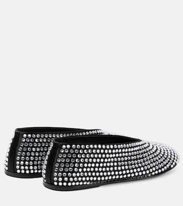 Marcy embellished ballet flats | Khaite