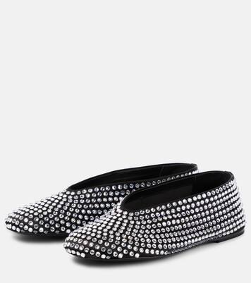 Marcy embellished ballet flats | Khaite
