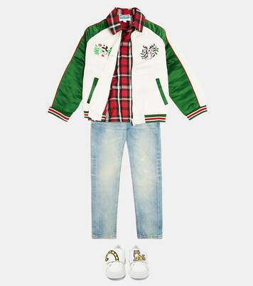 Bestickte Collegejacke | Kenzo Kids