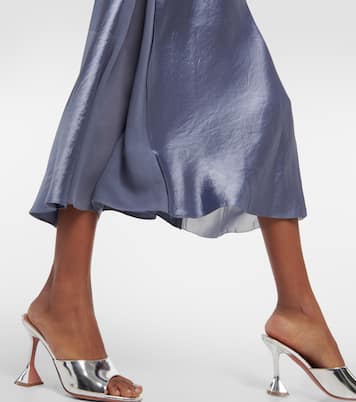 Robe en satin et organza | Vince