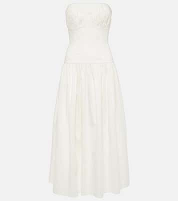 Robe midi Lauryn en coton mélangé | Tove