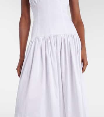 Robe midi Lauryn en coton mélangé | Tove