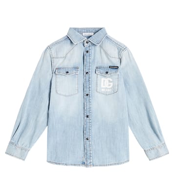 Camicia di jeans DG | Dolce&Gabbana Kids